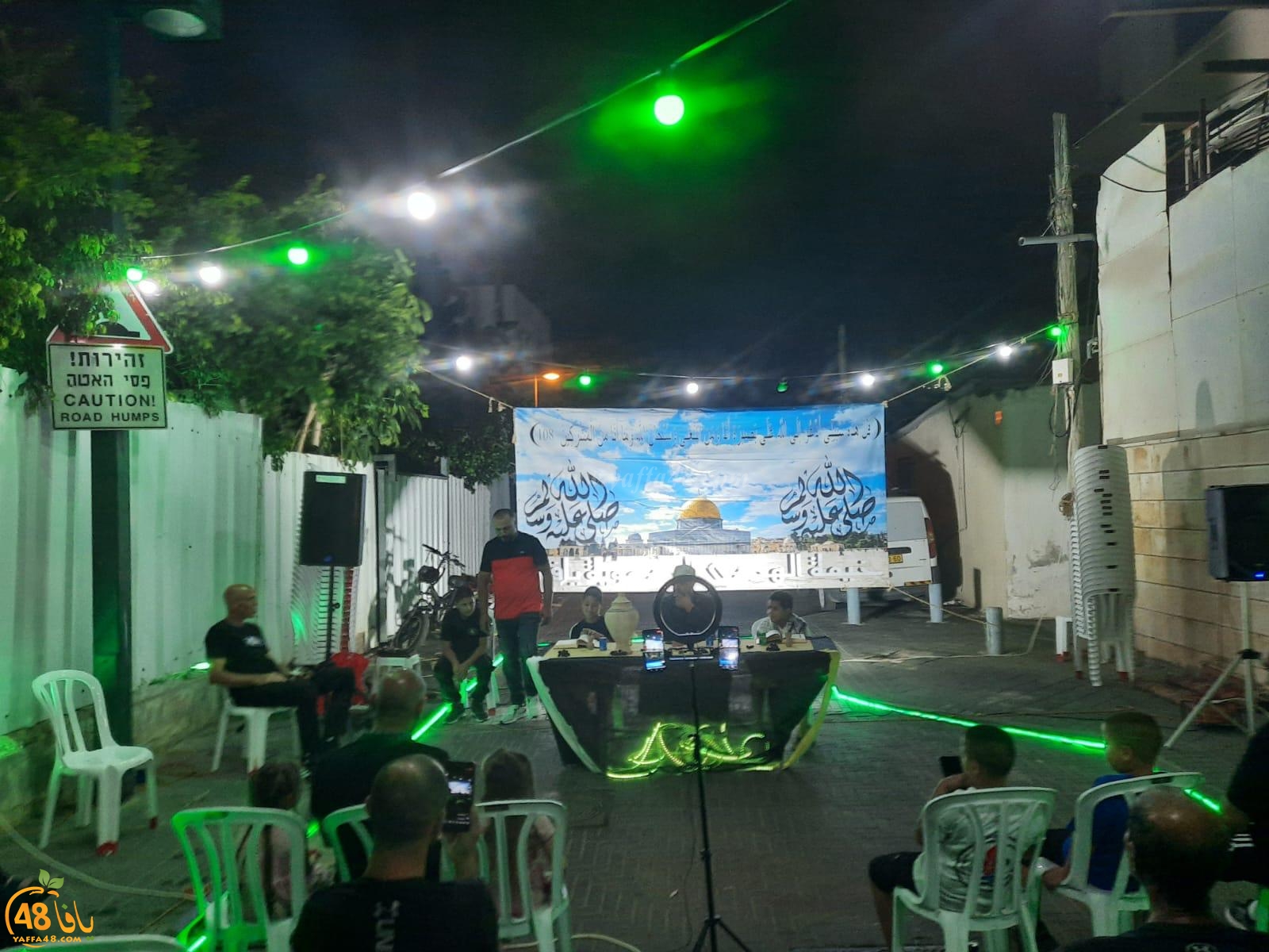 خيمة الهدى الدعوية تستضيف الشيخ عبد المجيد الدرباشي في يافا